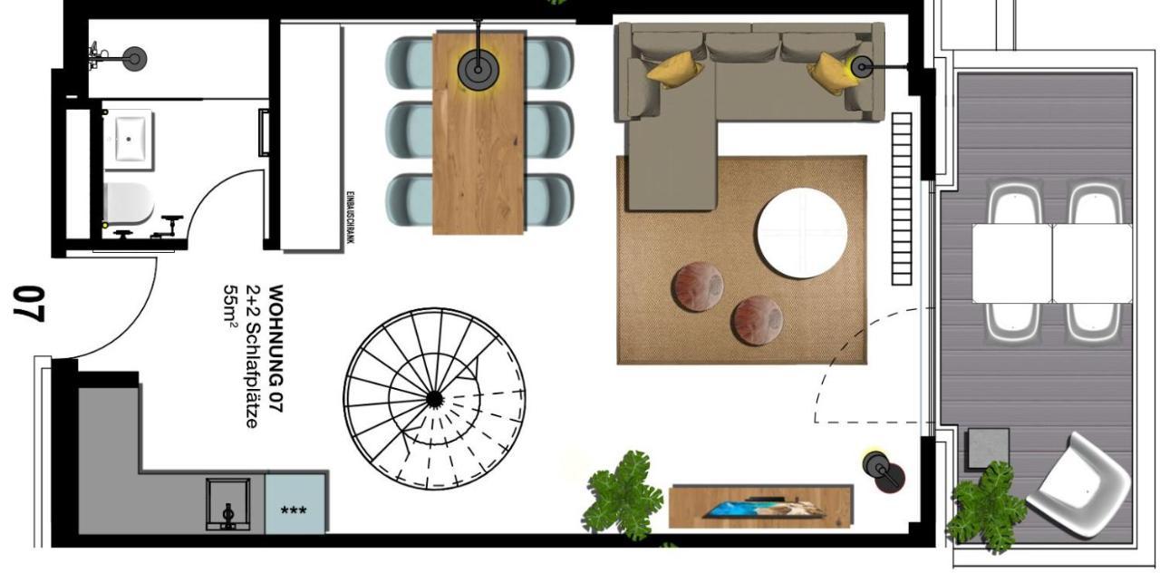 Seebruecke Heringsdorf - Appartement Mit 1 Schlafzimmer Und Balkon S7 Exteriér fotografie