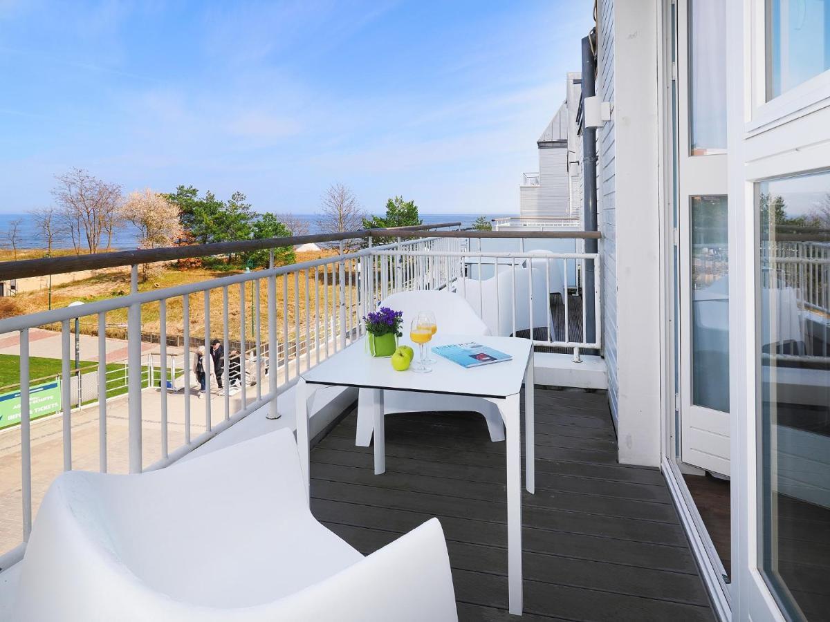 Seebruecke Heringsdorf - Appartement Mit 1 Schlafzimmer Und Balkon S7 Exteriér fotografie